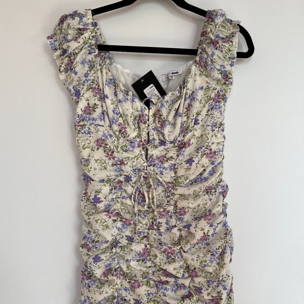 Let's Get Brunch Floral Midi Dress
